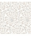 4122-27038 - Divine Grey Abstract Medallion Wallpaper-Terrace