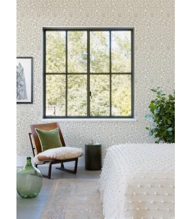 4122-27038 - Divine Grey Abstract Medallion Wallpaper-Terrace