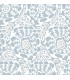 4122-27039 - Divine Light Blue Abstract Medallion Wallpaper-Terrace