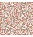4122-27041 - Divine Rust Abstract Medallion Wallpaper-Terrace