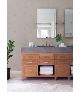 4122-27008 - Gardena Lavender Embroidered Floral Wallpaper-Terrace