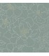 4122-27006 - Gardena Sea Green Embroidered Floral Wallpaper-Terrace