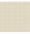 4122-27045 - Glynn Wheat Chevron Wallpaper-Terrace