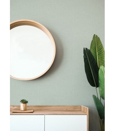 4122-27029 - Lawndale Sage Textured Pinstripe Wallpaper-Terrace