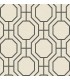 4122-27049 - Manor Black Geometric Trellis Wallpaper-Terrace