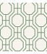 4122-27047 - Manor Green Geometric Trellis Wallpaper-Terrace