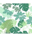 4122-72409 - Medellin Green Rainforest Floor Wallpaper-Terrace