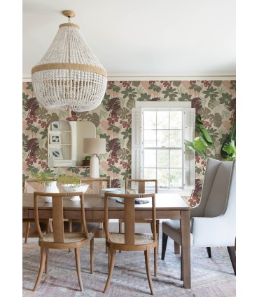 4122-72408 - Medellin Neutral Rainforest Floor Wallpaper-Terrace