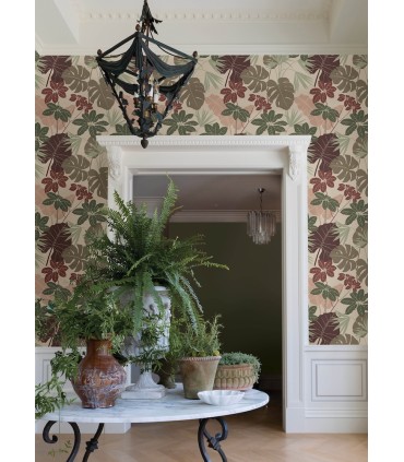 4122-72408 - Medellin Neutral Rainforest Floor Wallpaper-Terrace