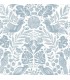 4122-27000 - Nestle Blue Bird Block Print Wallpaper-Terrace