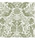 4122-27005 - Nestle Green Bird Block Print Wallpaper-Terrace