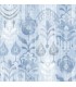4122-27013 - Pavord Blue Floral Shibori Wallpaper-Terrace