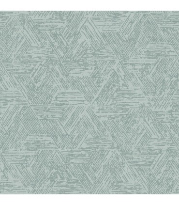 4122-27036 - Retreat Denim Geometric Wallpaper-Terrace