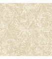 4122-27033 - Retreat Light Brown Quilted Geometric Wallpaper-Terrace