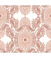 4122-72403 - Villa Raspberry Embellished Ogee Wallpaper-Terrace