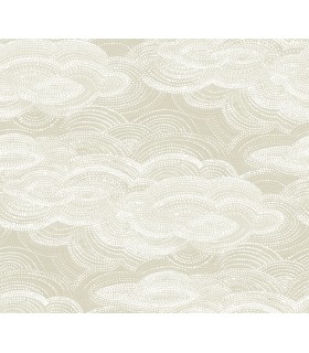 4122-72405 - Vision Pearl Stipple Clouds Wallpaper-Terrace