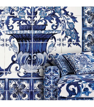 TCW001TCAI8UB003 - Vase Mediterraneo Mural by Dolce & Gabbana