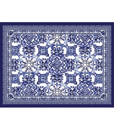 TCW006TCAI8UB025 - Blue Mediterraneo Mural by Dolce & Gabbana