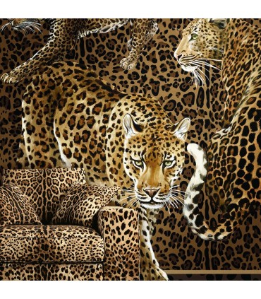 TCW009TCAI5UL040 - Leopardo Incognito Mural by Dolce & Gabbana