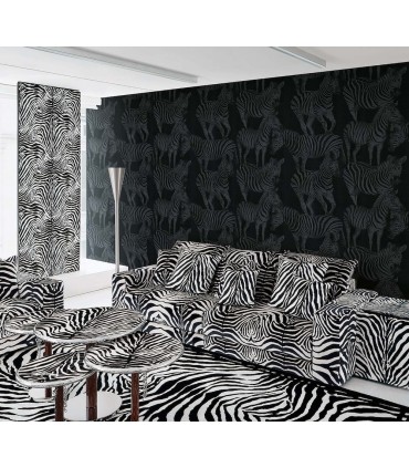 TCW007TCAHOUZ018 - Zebra Romance Wallpaper by Dolce & Gabbana