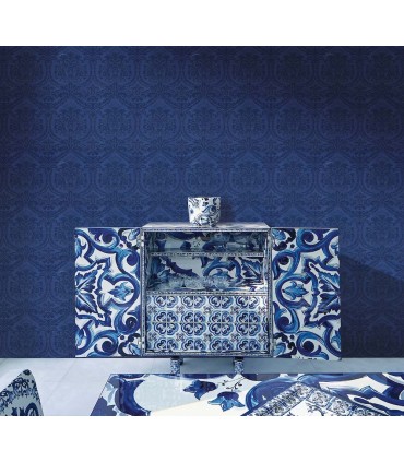 TCW007TCAIBU0018 - Damasco Wallpaper by Dolce & Gabbana