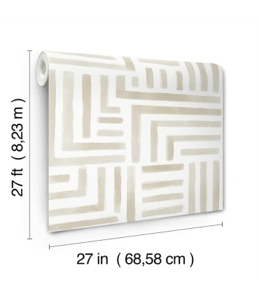 LM5362 - Painterly Labyrinth-Lemieux Et Cie by York