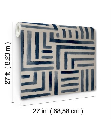 LM5361 - Painterly Labyrinth-Lemieux Et Cie by York