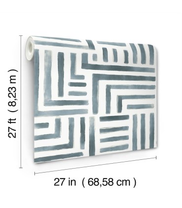 LM5364 - Painterly Labyrinth-Lemieux Et Cie by York