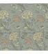 4153-82034 - Cray Light Blue Floral Trail Wallpaper-Hidden Treasures