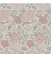 4153-82033 - Cray Pink Floral Trail Wallpaper-Hidden Treasures