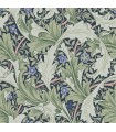 4153-82014 - Granville Green Leafy Vine Wallpaper-Hidden Treasures
