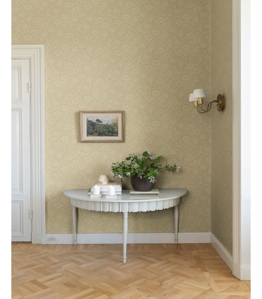 4153-82039 - Mallow Butter Floral Vine Wallpaper-Hidden Treasures