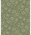 4153-82042 - Mallow Dark Green Floral Vine Wallpaper-Hidden Treasures