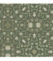 4153-82008 - No 1 Holland Park Green Floral Wallpaper-Hidden Treasures