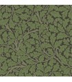 4153-82030 - Oak Tree Black Leaf Wallpaper-Hidden Treasures