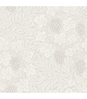 4153-82016 - Vine White Woodland Fruits Wallpaper-Hidden Treasures