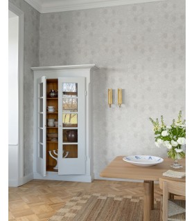 4153-82016 - Vine White Woodland Fruits Wallpaper-Hidden Treasures