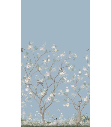 MU0314M - Lingering Garden Wallpaper Mural by York