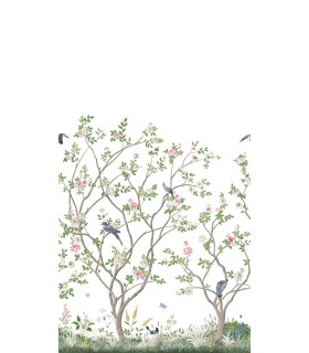 MU0317M - Lingering Garden Wallpaper Mural by York