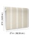 GT4544 - Braided Stripe Wallpaper-Ronald Redding Classics