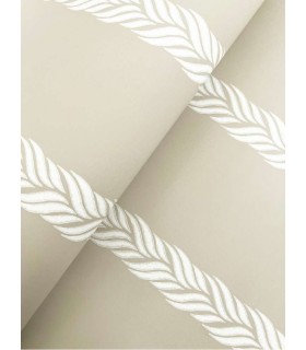 GT4544 - Braided Stripe Wallpaper-Ronald Redding Classics