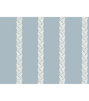 GT4546 - Braided Stripe Wallpaper-Ronald Redding Classics
