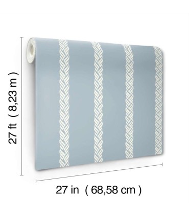 GT4546 - Braided Stripe Wallpaper-Ronald Redding Classics