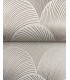 NT6107 - Metallic Beige Scallop Wallpaper-Candice Olson