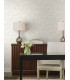 NT6112 - Layered White Lily Pads Wallpaper-Candice Olson