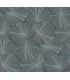 NT6113 - Layered Deep Blue Lily Pads Wallpaper-Candice Olson
