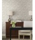 NT6114 - Layered Grey Lily Pads Wallpaper-Candice Olson