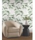 NT6121 - Inky Green Palms Wallpaper-Candice Olson