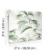 NT6121 - Inky Green Palms Wallpaper-Candice Olson