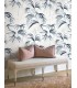 NT6122 - Inky Blue Palms Wallpaper-Candice Olson